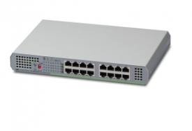 Allied Telesis AT-GS910/16 Unmanaged Gigabit Ethernet (10/100/1000) Grijs