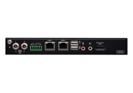 ATEN 1-Lokale/Externe enkele poort voor gedeelde toegang 4K DisplayPort KVM over IP-switch