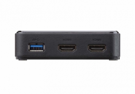 ATEN UH3233 Bedraad USB 3.2 Gen 1 (3.1 Gen 1) Type-C Zwart