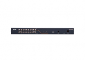ATEN 2-console 16-poorts multi-interface (DisplayPort, HDMI, DVI, VGA) Cat 5 KVM-switch