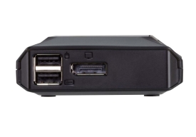ATEN USB-C 4K DisplayPort KVM-schakelaar met 2 poorten en Remote Port Selector