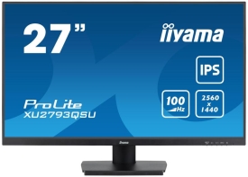 iiyama ProLite XU2793QSU-B6 computer monitor 68,6 cm (27\") 2560 x 1440 Pixels Wide Quad HD LED Zwart