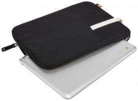 Case Logic Ibira IBRS-211 Black notebooktas 27,9 cm (11\") Opbergmap/sleeve Zwart