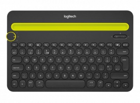 Logitech Bluetooth® Multi-Device Keyboard K480 toetsenbord AZERTY Frans Zwart