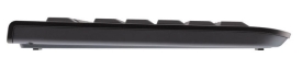 CHERRY KC 1000 toetsenbord USB AZERTY Belgisch Zwart