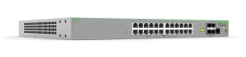 Allied Telesis FS980M/28PS Managed L3 Fast Ethernet (10/100) Power over Ethernet (PoE) Grijs