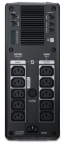 APC Back-UPS Pro BR1500GI Noodstroomvoeding - 1500VA, 10x C13 uitgang, USB, uitbreidbare runtime